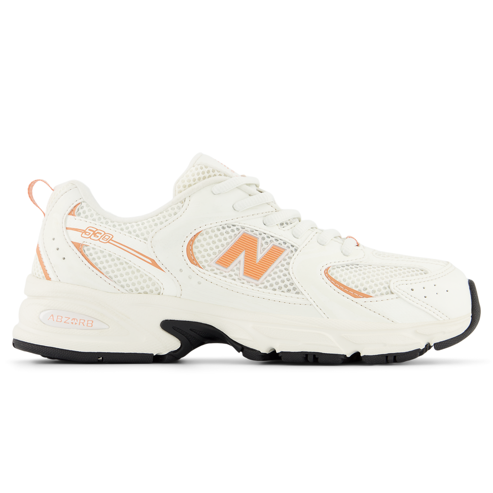 Detské topánky New Balance GR530CG – biele