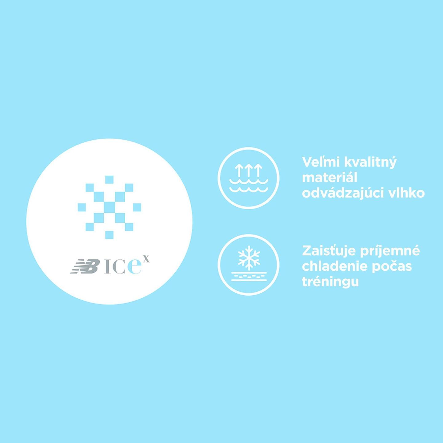 Dámske tričko New Balance WT41250AB8 – mätové