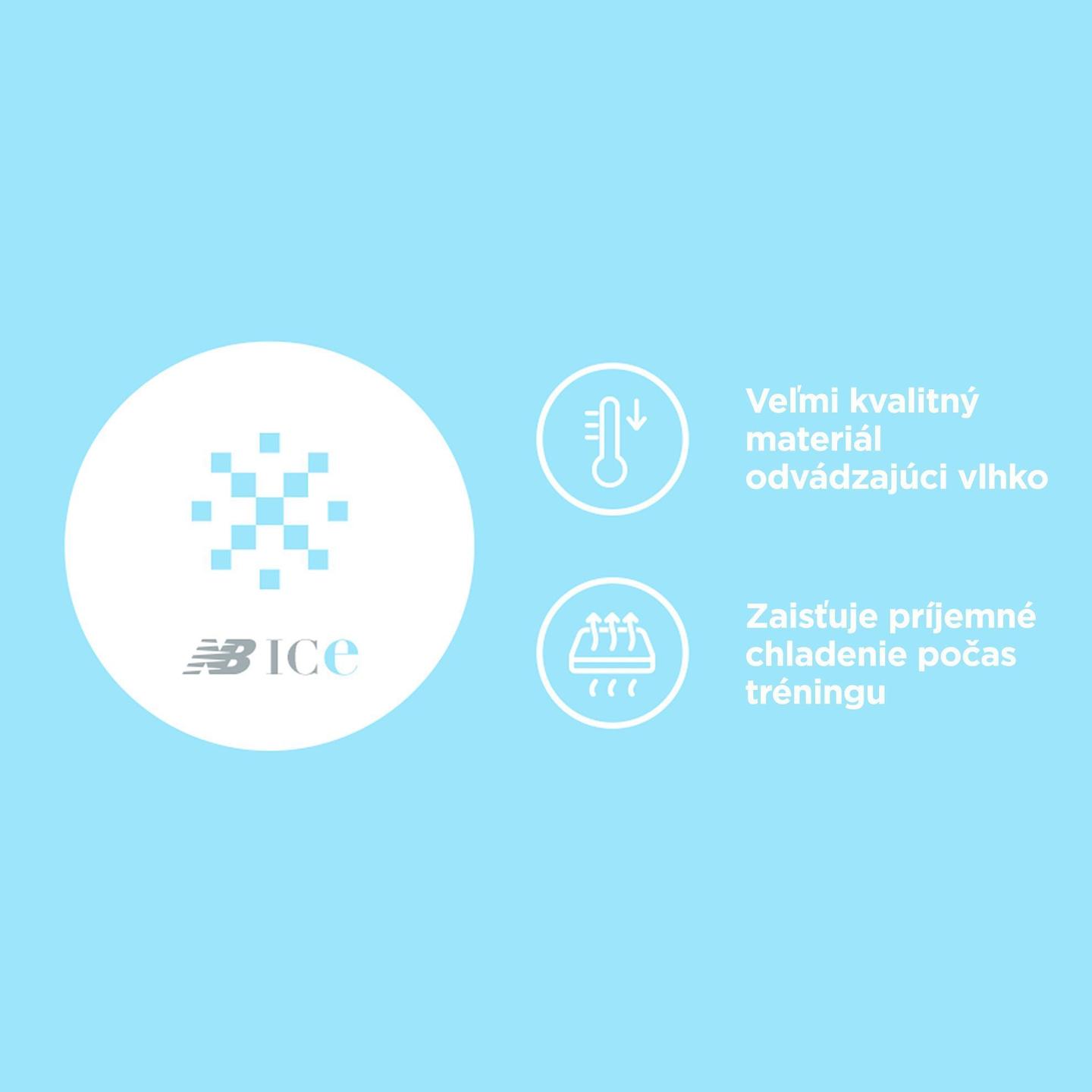 Pánske tričko New Balance MT61Q7IDEPU – fialové