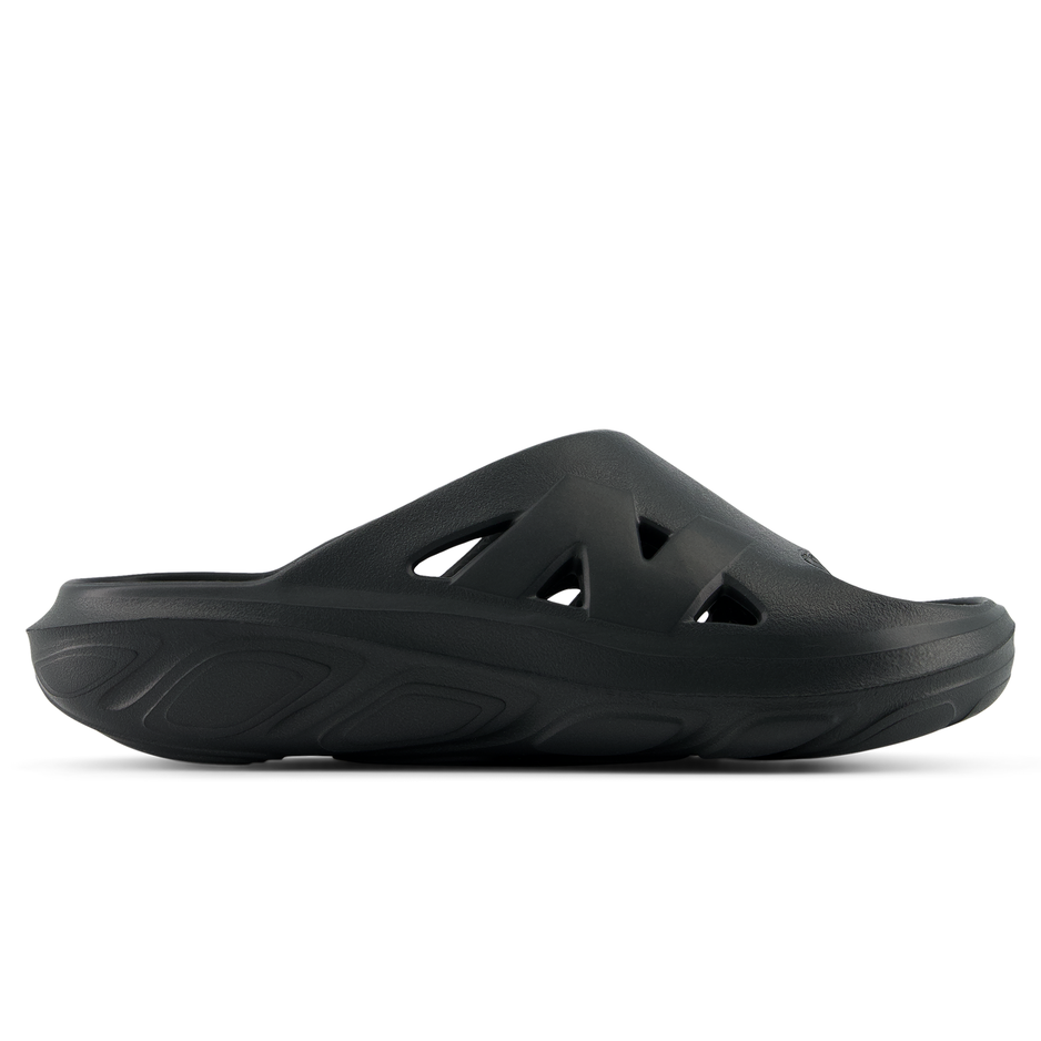 Unisex šľapky New Balance RCVRYSK1 – čierné