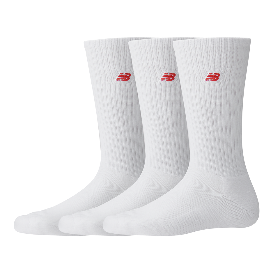 Ponožky New Balance LAS33763WT – biele