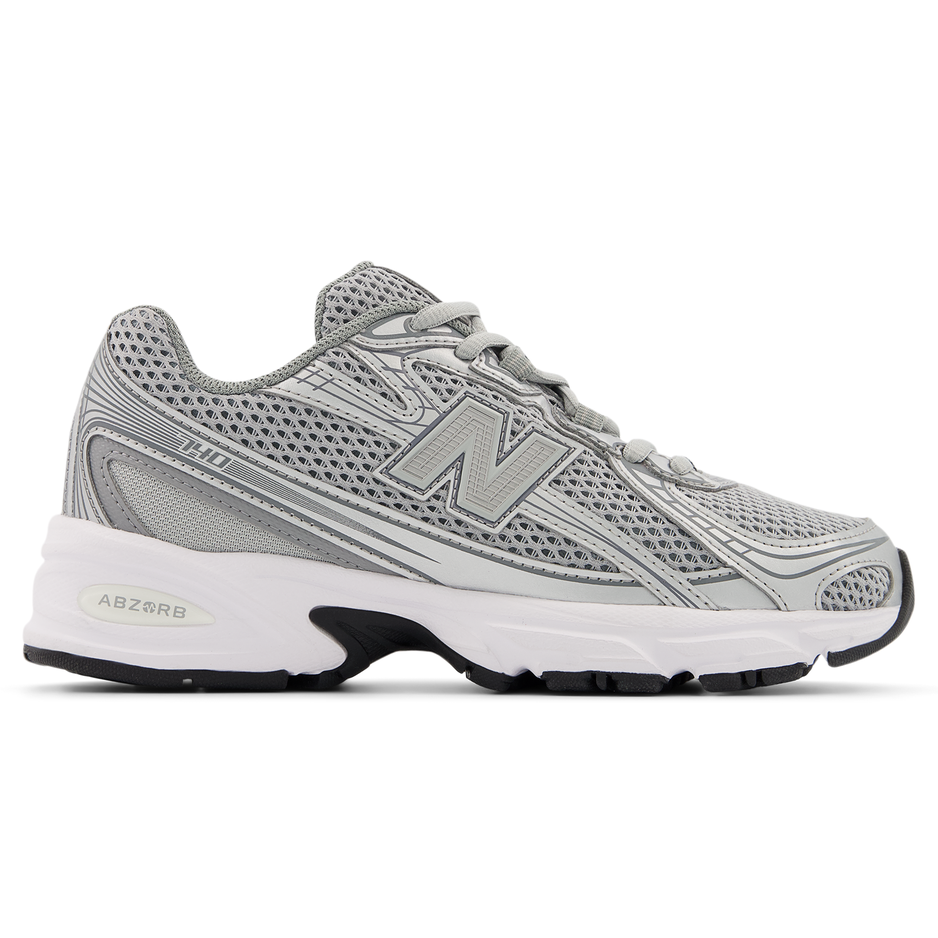 Detské topánky New Balance GR740SG – sivé