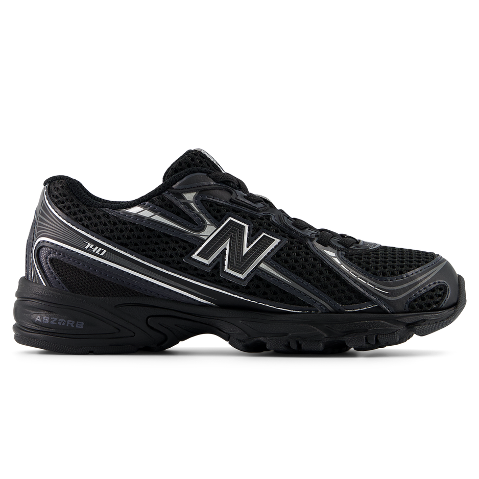 Detské topánky New Balance PZ740BM – čierné