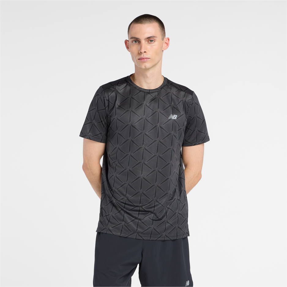 Pánske tričko New Balance MT6116OHBK –  čierné