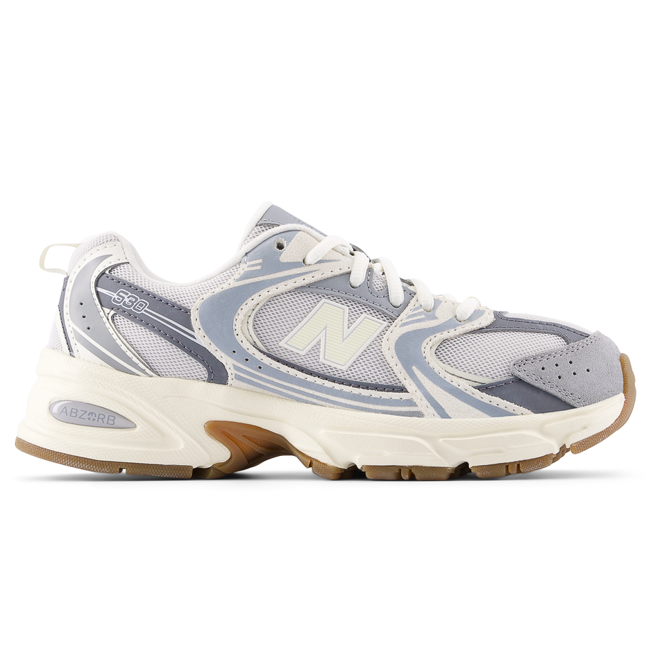 Detské topánky New Balance GR530UK – sivé