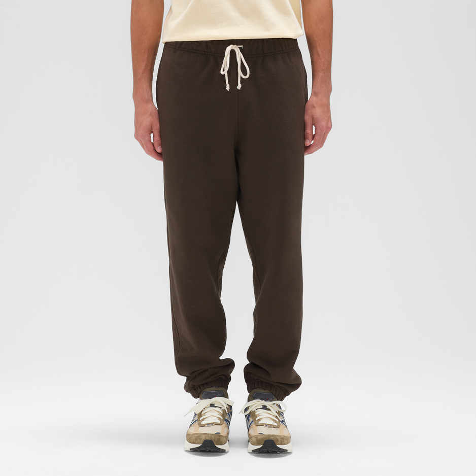 Pánske nohavice New Balance MADE in USA MP43547RHE – hnedá