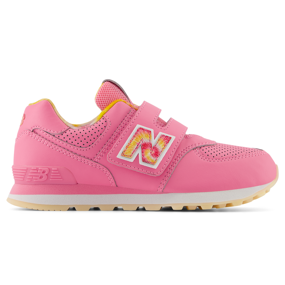 Detské topánky New Balance PV574KP – ružové