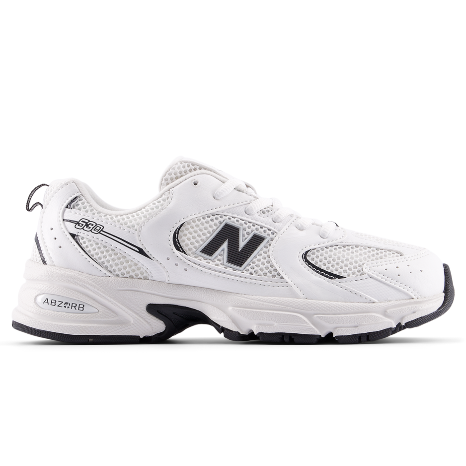Detské topánky New Balance GR530CF– biele