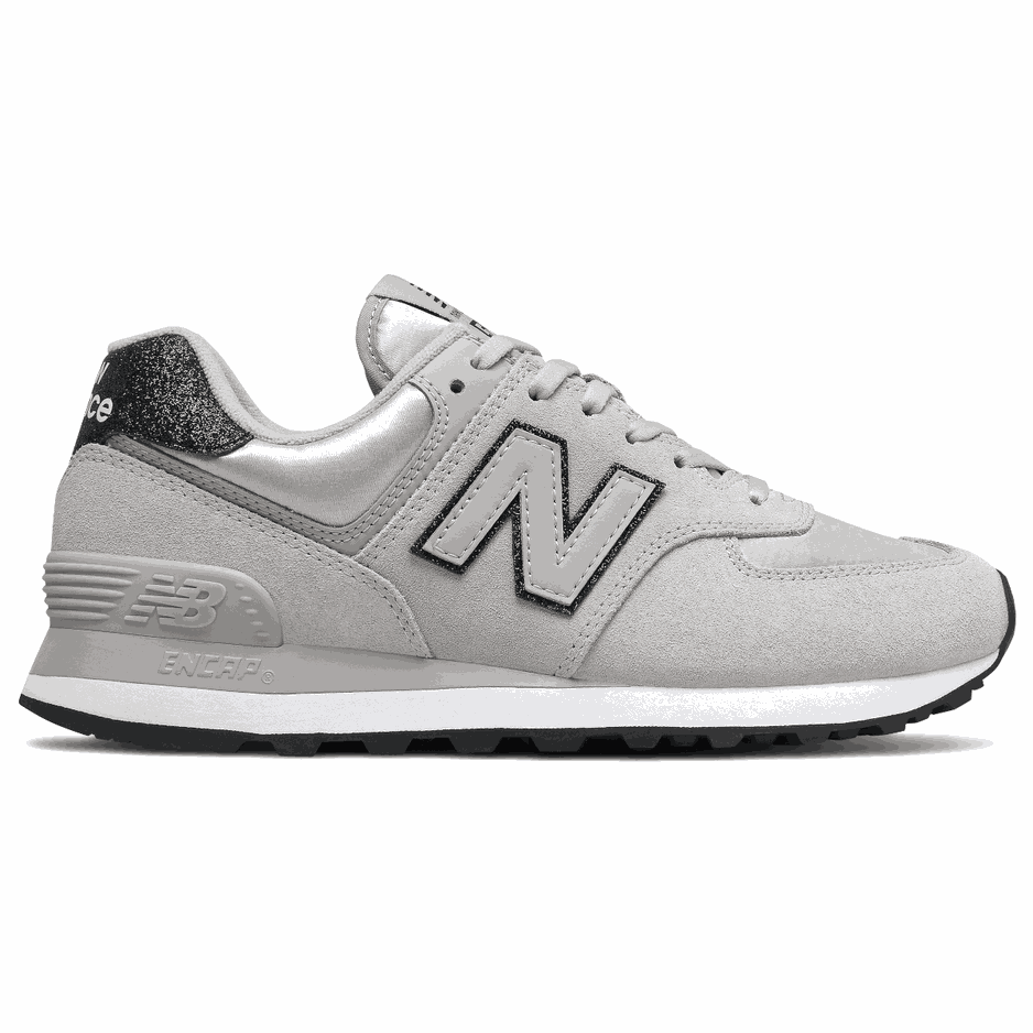 Klasické topánky New Balance WL574FM2 dámske, sivé