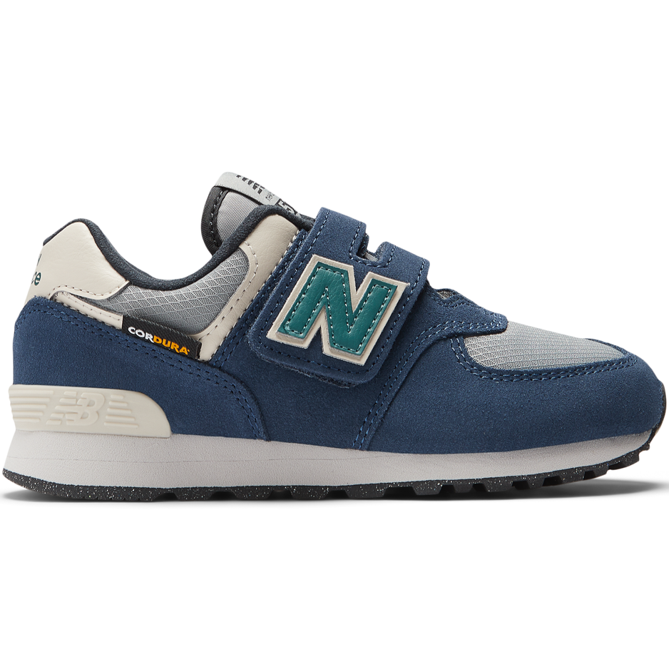 Detské topánky New Balance PV574SOA – modré