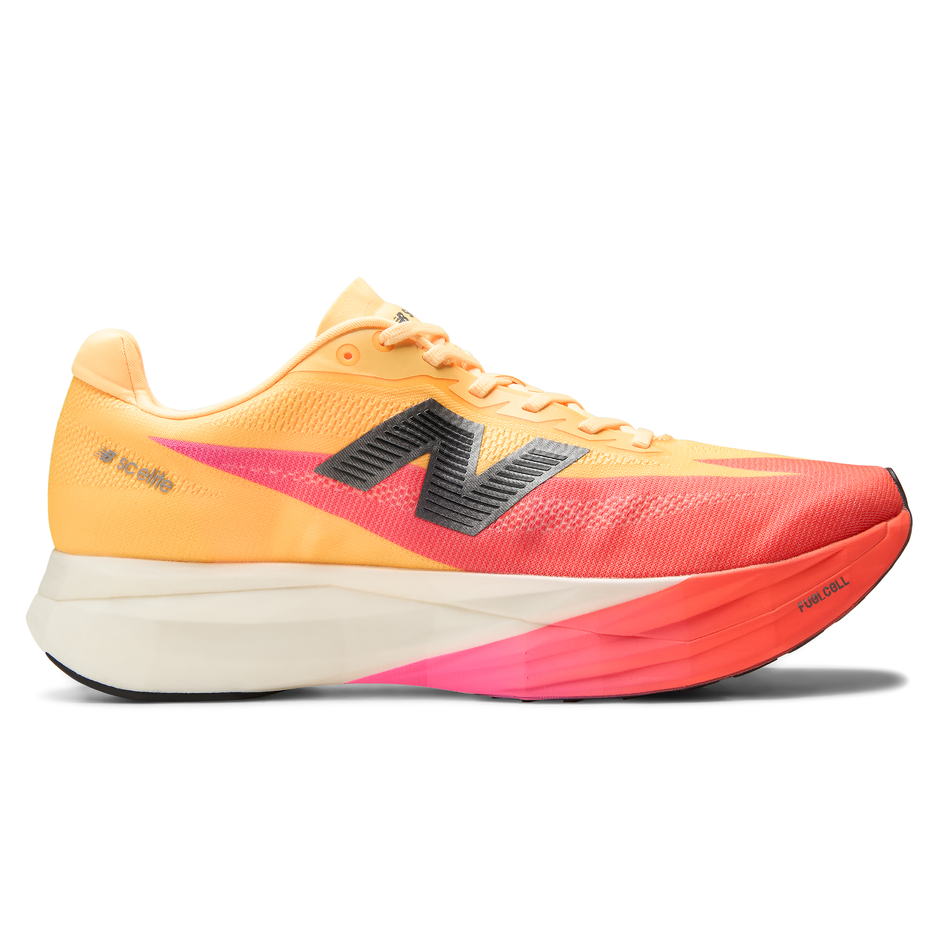 Topánky na behanie New Balance FuelCell SC Elite V5 MRCEL3UD – oranžová