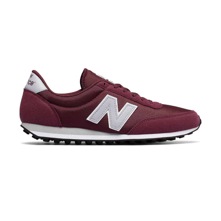 Klasicke topanky New Balance U410BUG unisex bordove