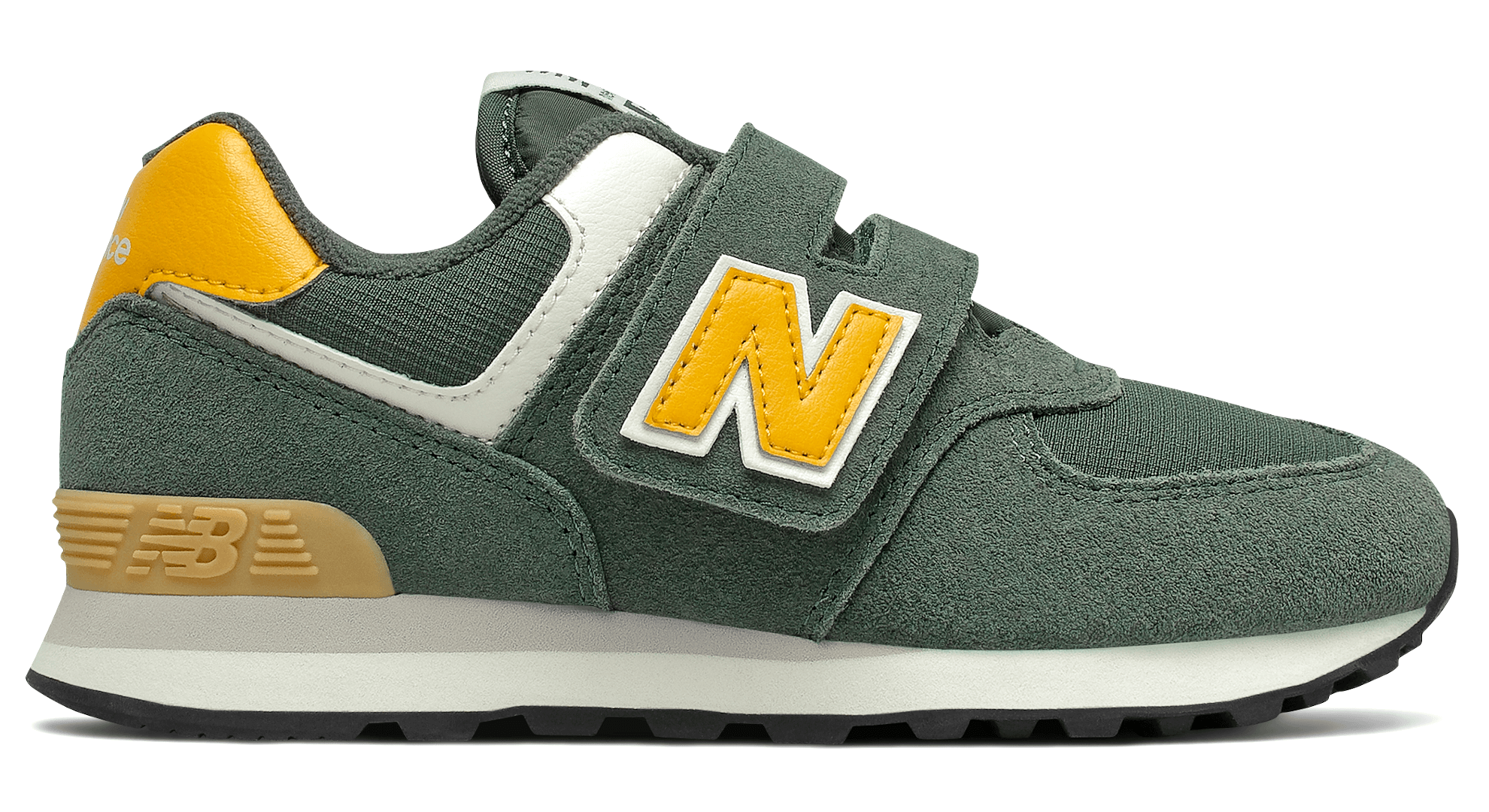 Klasické topánky New Balance PV574MP2 detské, zelené
