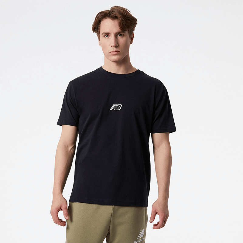 

Pánske tričko New Balance MT23514BK – čierne