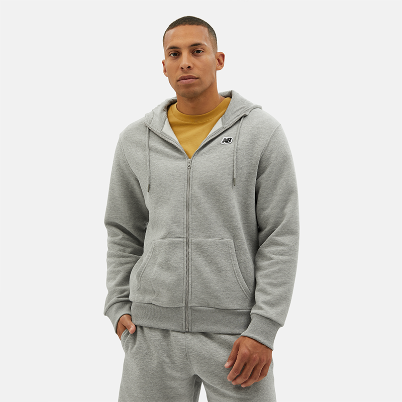 

Pánska bunda New Balance MJ23600AG – sivé