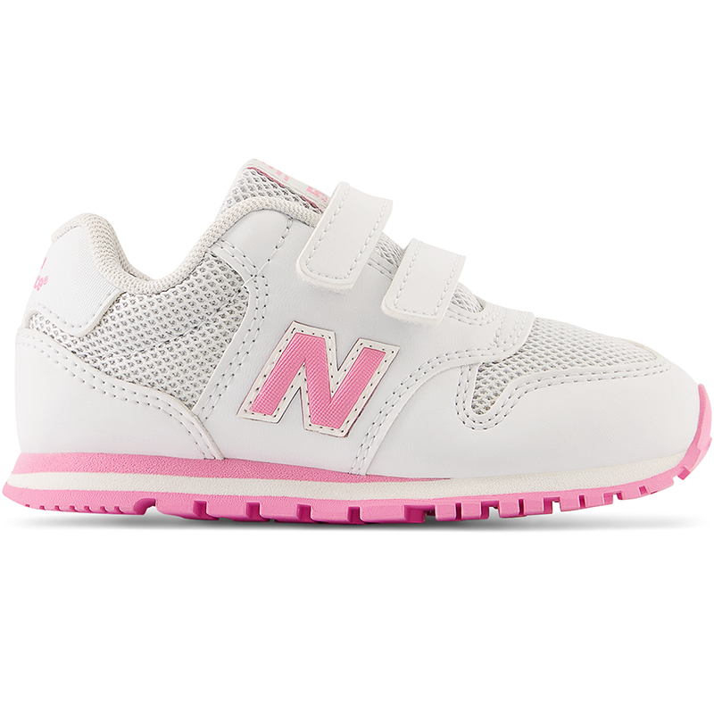 

Detské topánky New Balance IV500QP1 – biele
