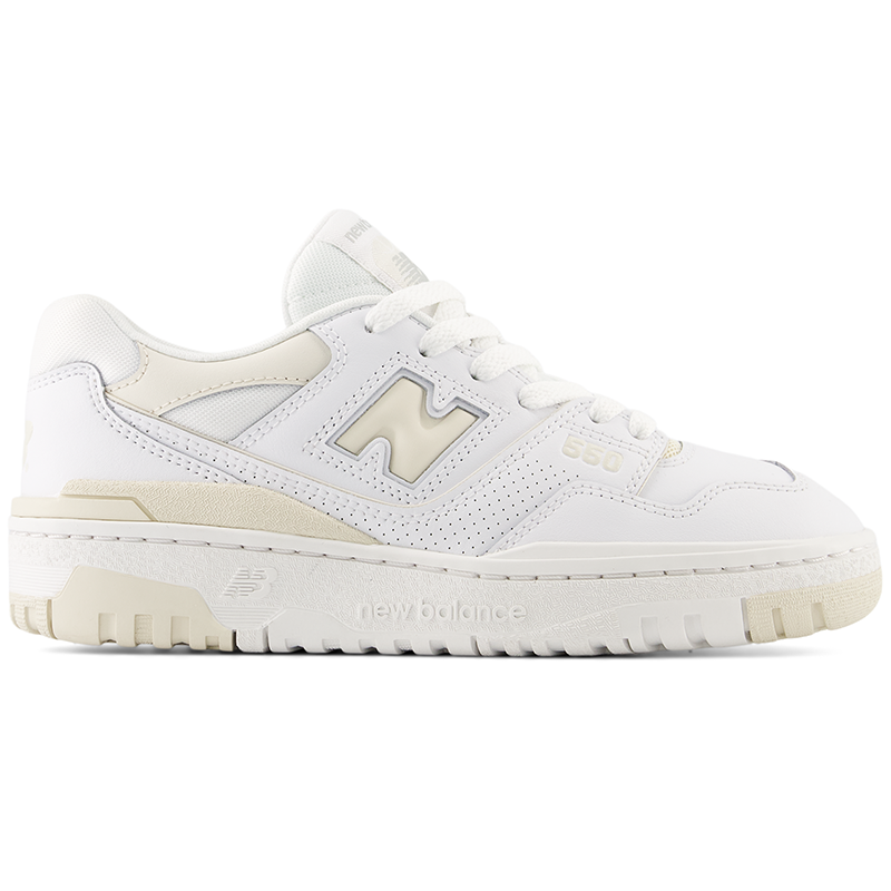 

Detské topánky New Balance GSB550BK – biele