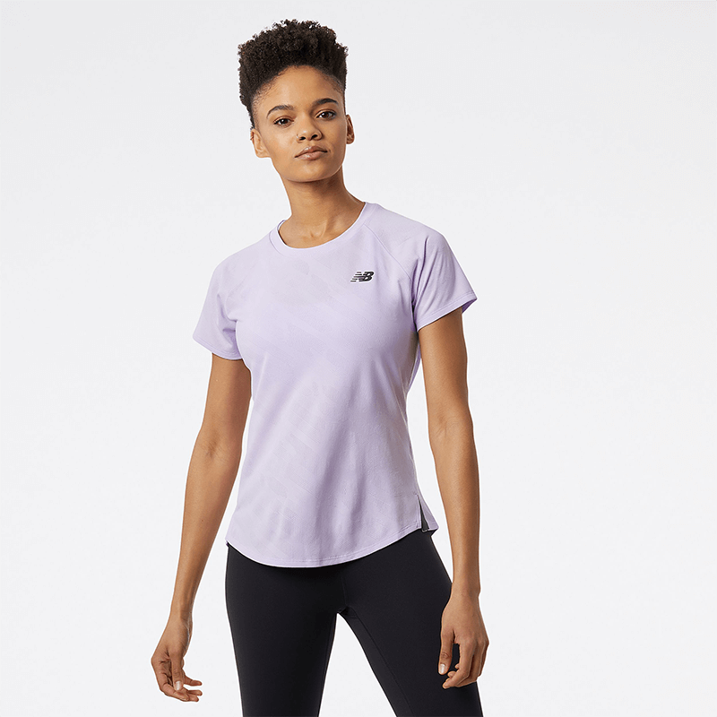

Dámske tričko New Balance WT23281CYI – fialové