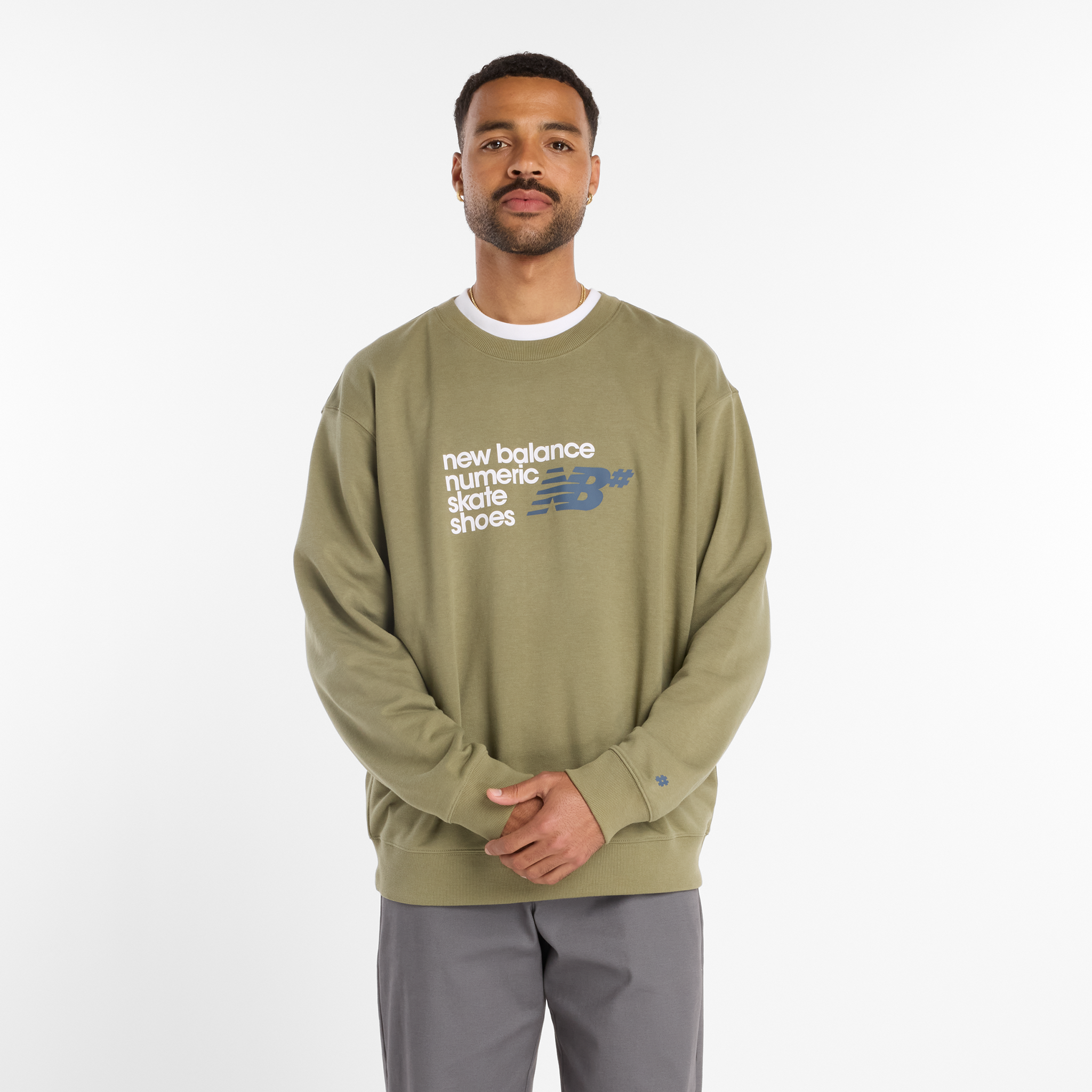 Pánska bunda New Balance Numeric MT51952DEK – zelené