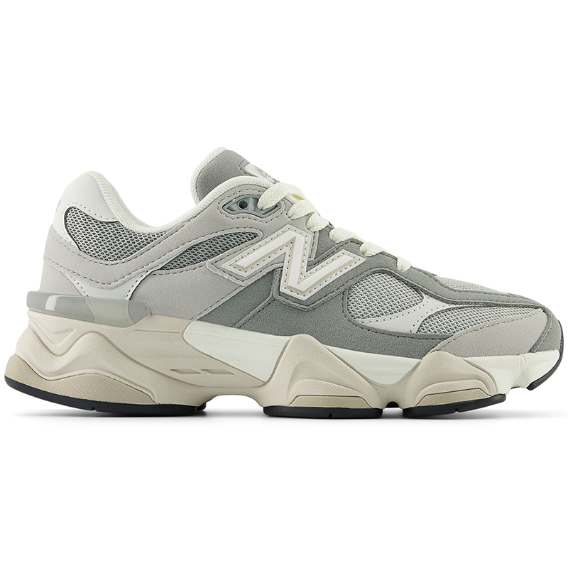 

Detské topánky New Balance GC9060EM – sivé
