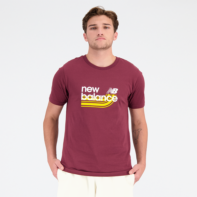 

Pánske tričko New Balance MT31908BG