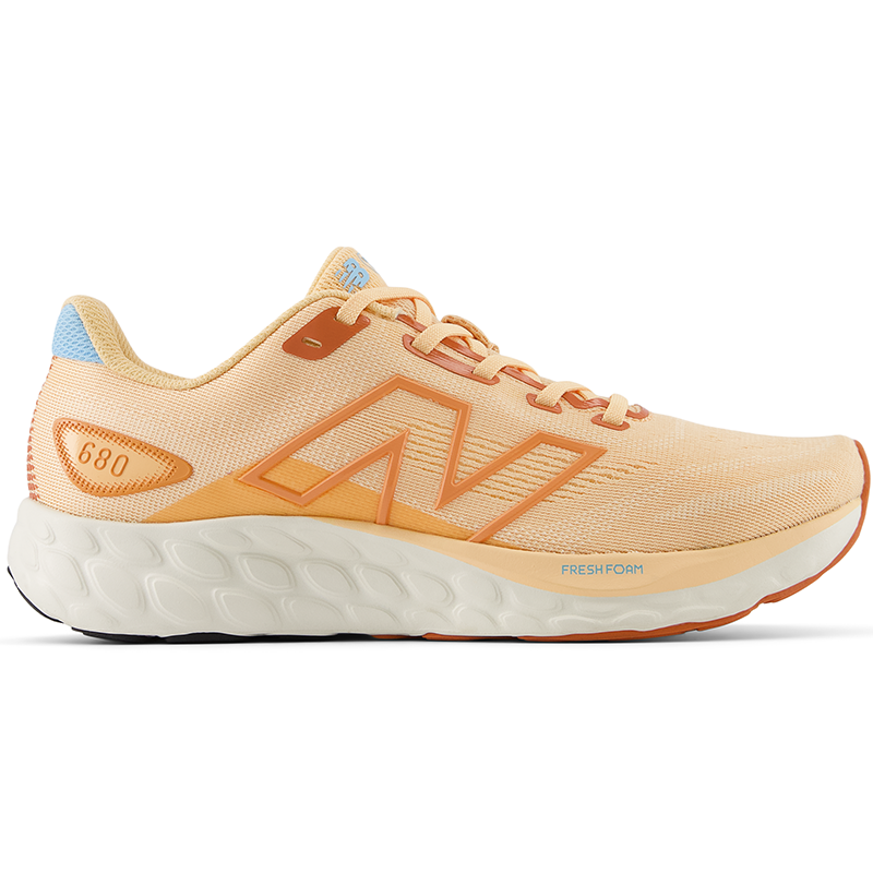 

Dámske topánky New Balance Fresh Foam 680 v8 W680CL8 – oranžová