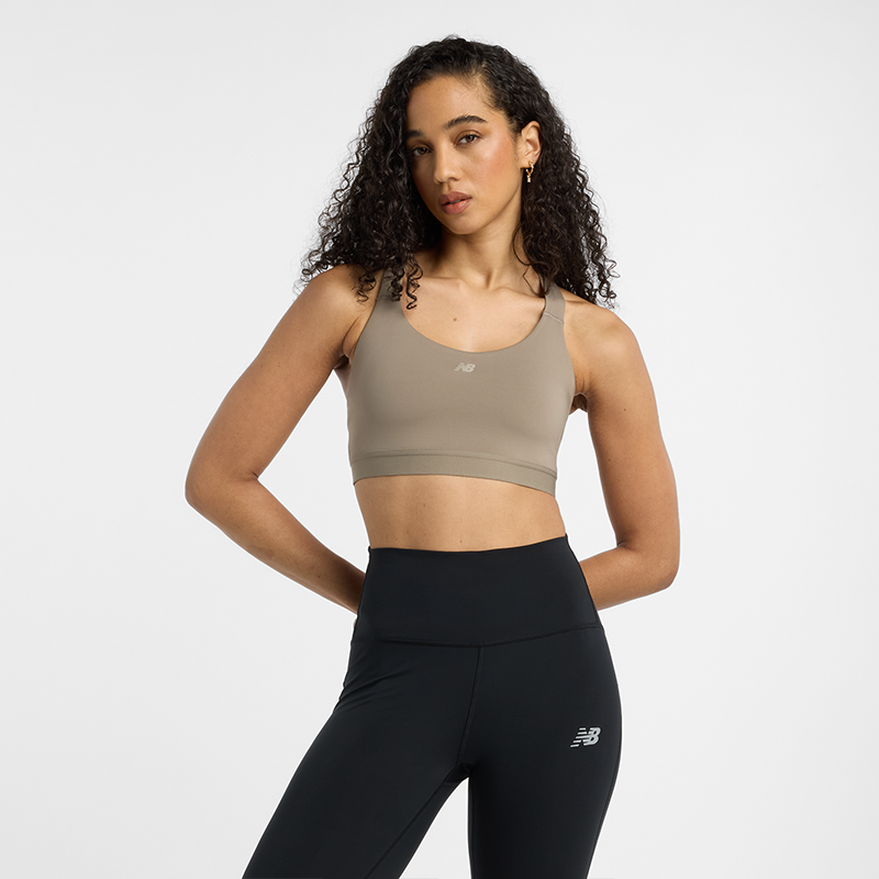 

Športová podprsenka New Balance WB51035DOK – béžové