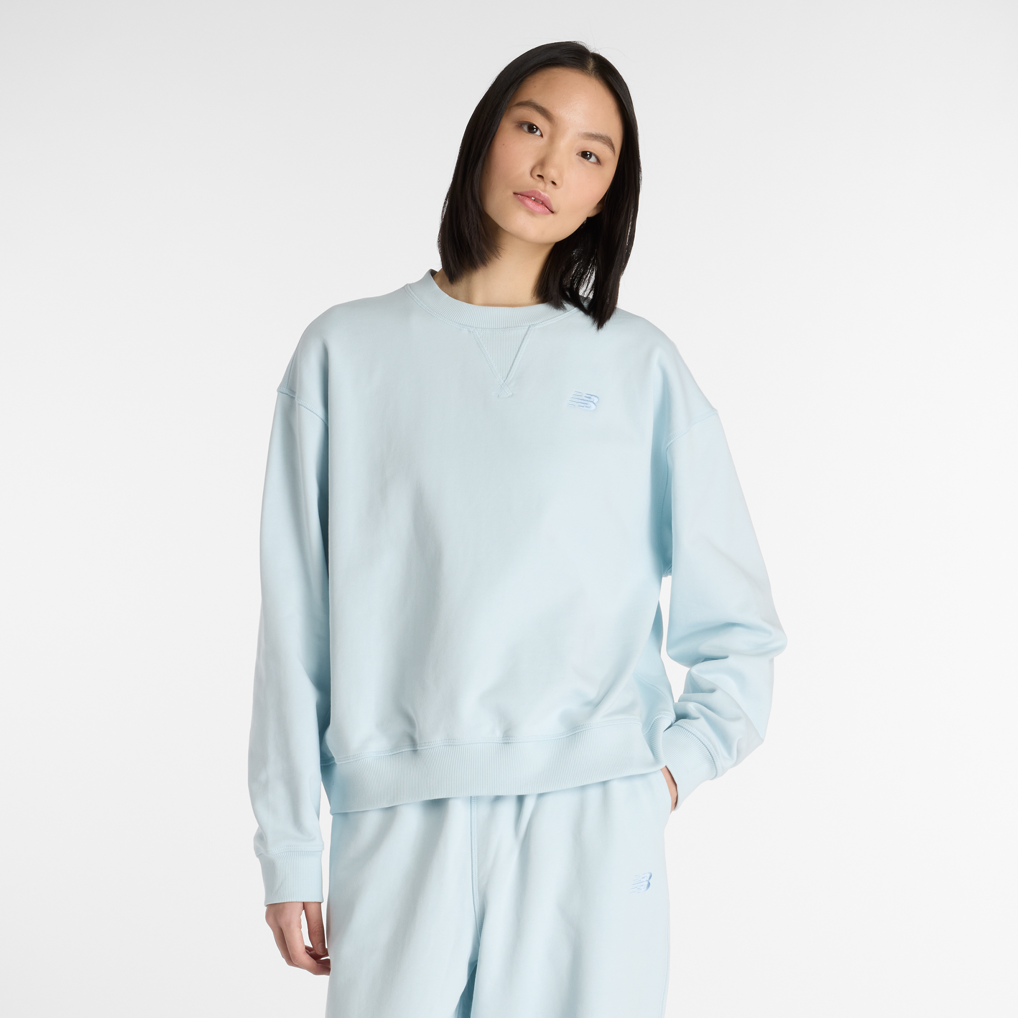 Dámska mikina New Balance WT41500FRL – modré