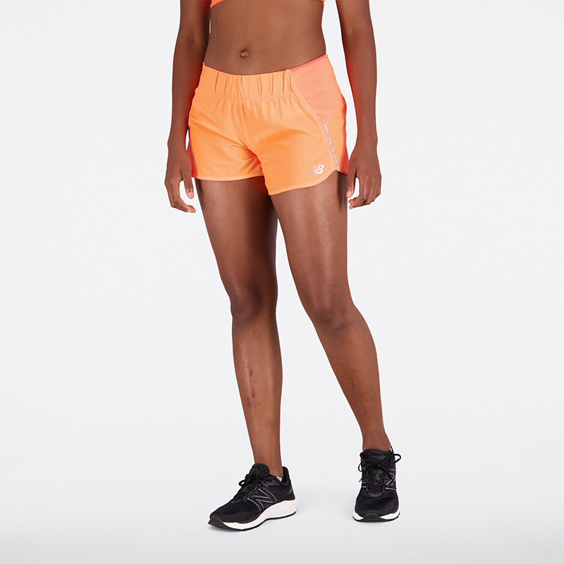 

Dámske šortky New Balance WS21267NDF – oranžová