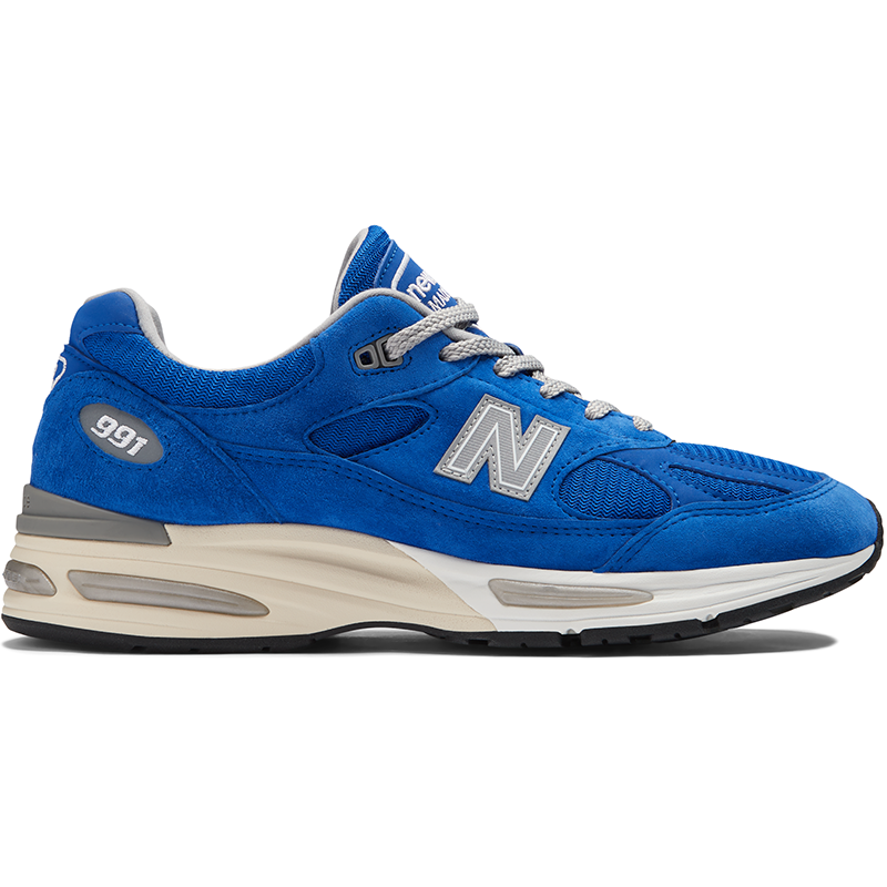 

Pánske topánky New Balance U991BL2 – modré