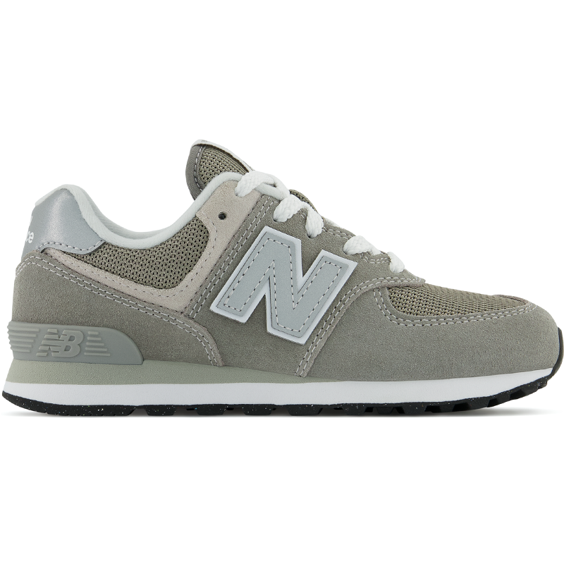 E-shop Detské topánky New Balance PC574EVG – sivé