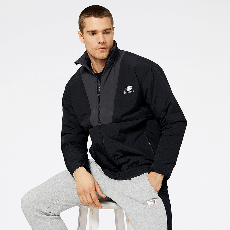 

Vetrovka New Balance MJ23501BK – čierne