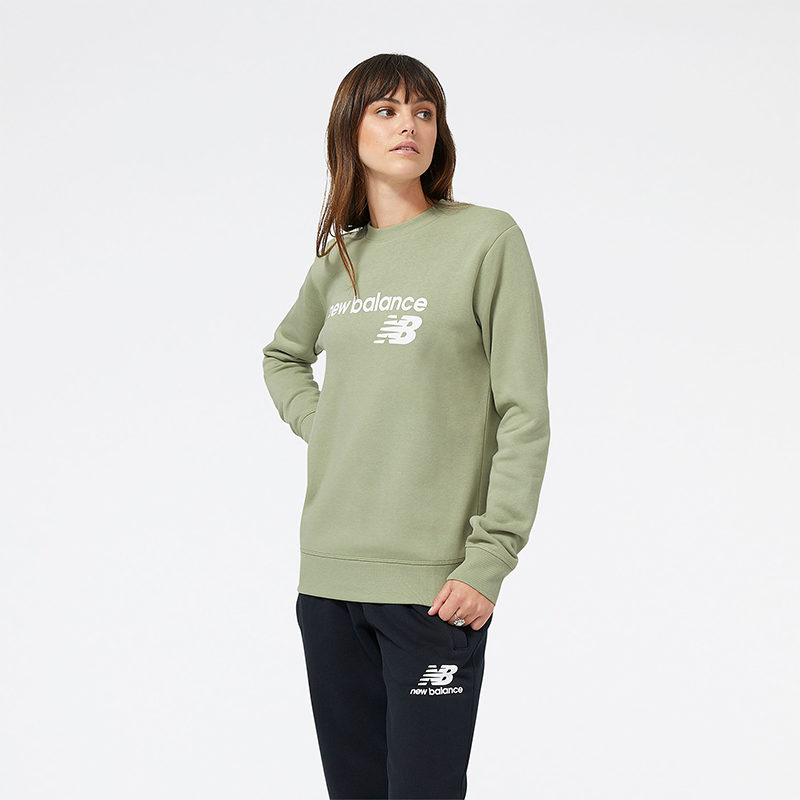 

Dámska mikina New Balance WT03811OLF – zelené