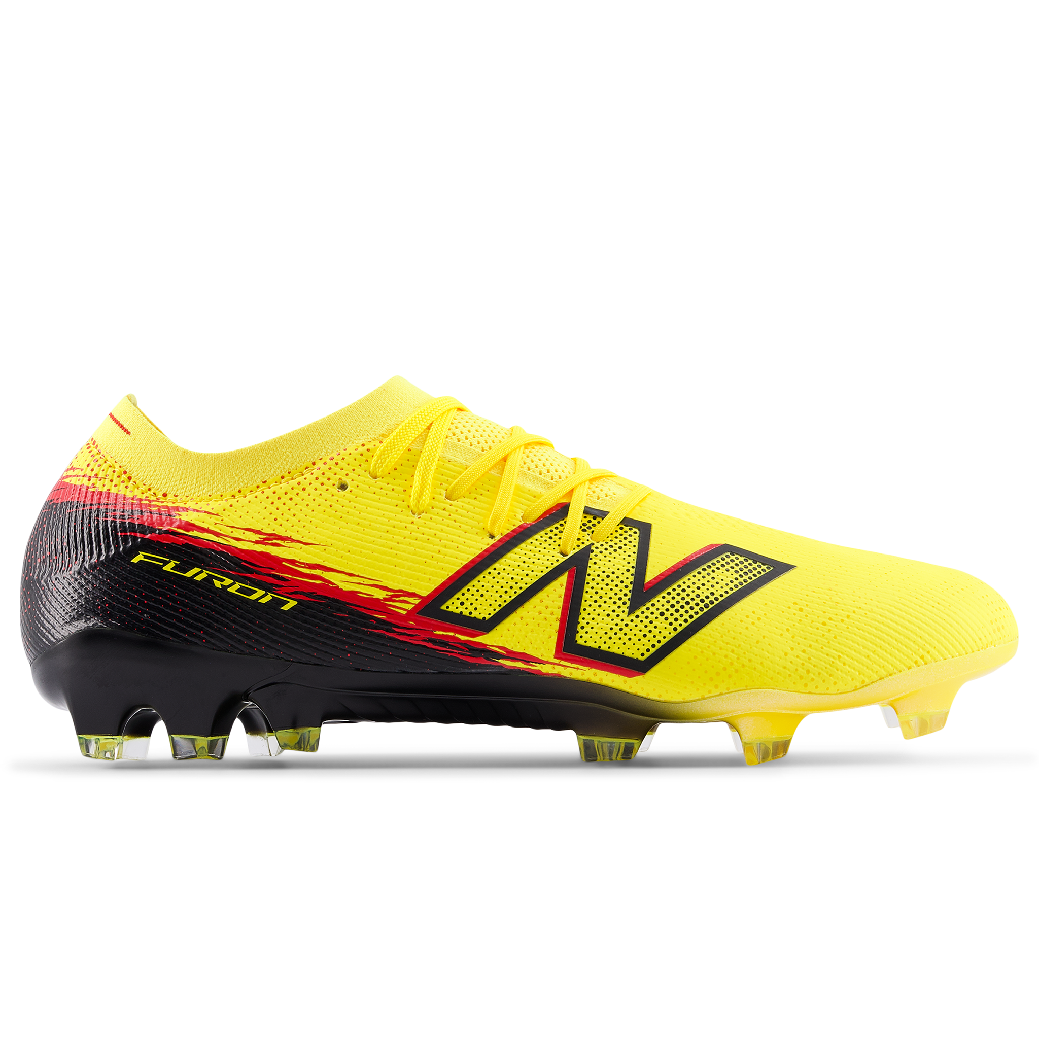 Pánske kopačky New Balance FURON ELITE FG V8 UF1F7IB – žlté