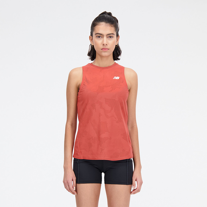 

Dámske tričko New Balance WT33280ASU – oranžová