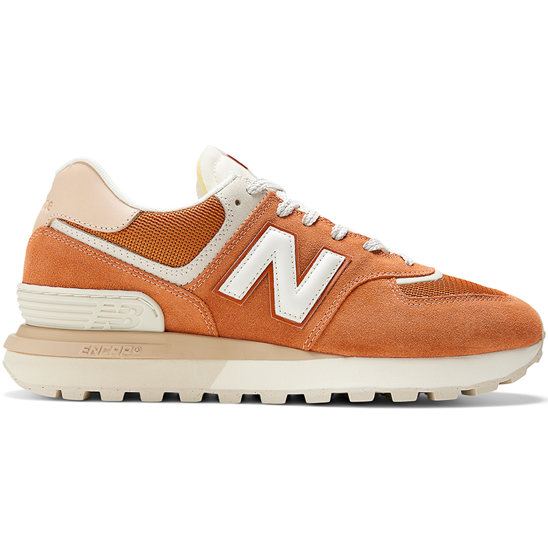 

Pánske topánky New Balance U574LGDO – oranžová