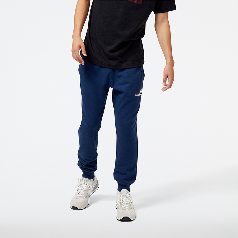 

Pánske nohavice New Balance MP23901NNY – tmavomodrá