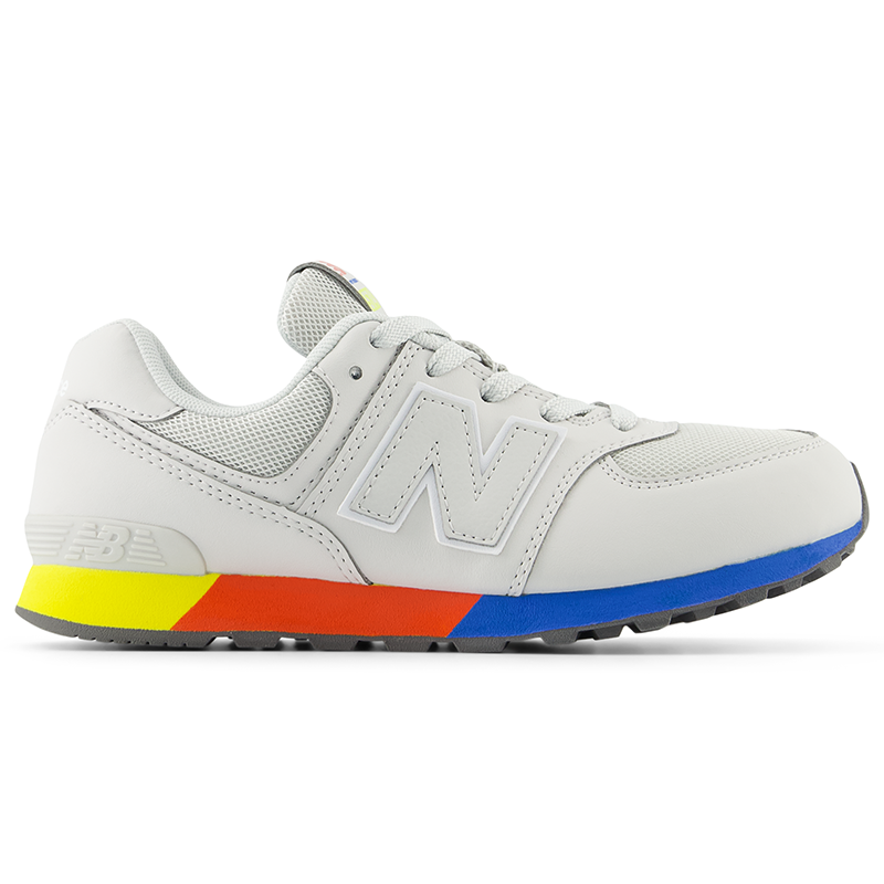 

Detské topánky New Balance GC574MSC – sivé