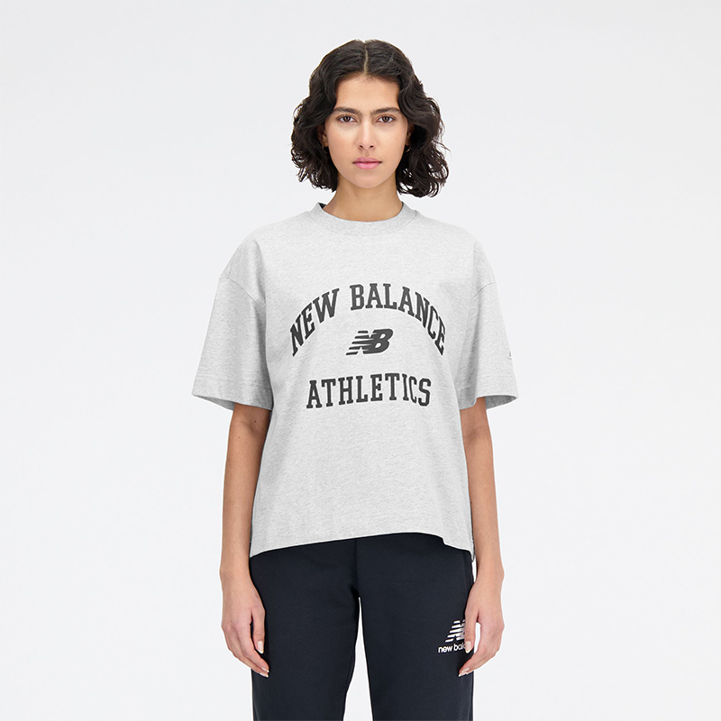 

Dámske tričko New Balance WT33551AG – sivé