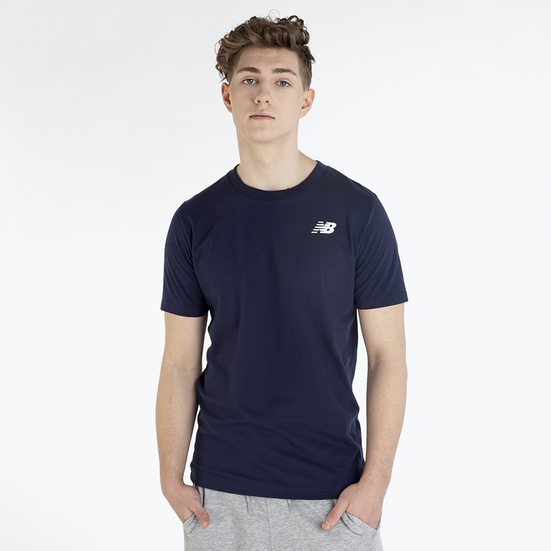 

Pánske tričko New Balance MT11985PGM – tmavomodrá