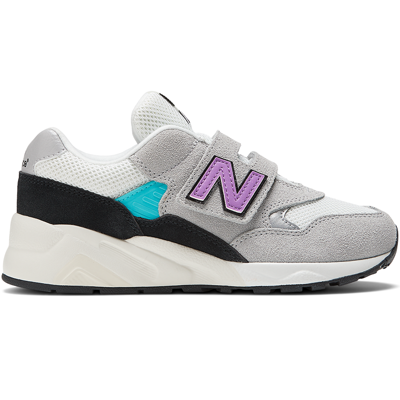 

Detské topánky New Balance PV580GR – sivé