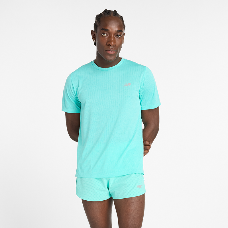 

Pánske tričko New Balance MT41253CYJ – modré