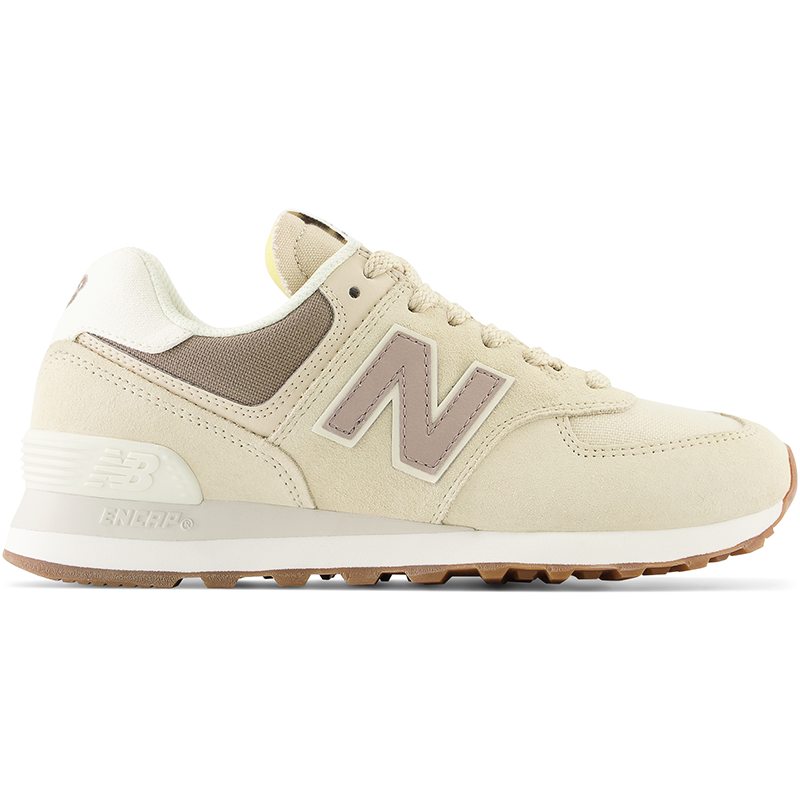 

Dámske topánky New Balance WL574NS2 – béžové