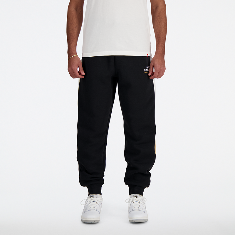 

Pánske nohavice New Balance MP43522BK – čierné