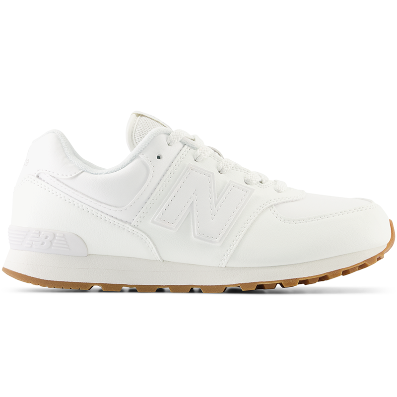 

Detské topánky New Balance GC574NWW – biele