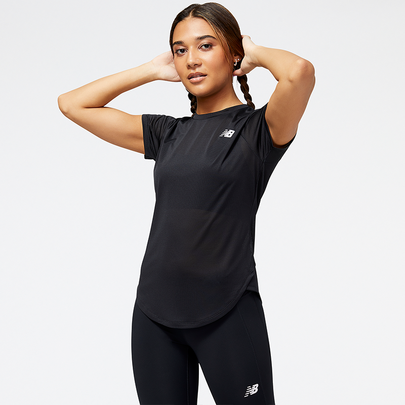 

Dámske tričko New Balance WT23222BK – čierne
