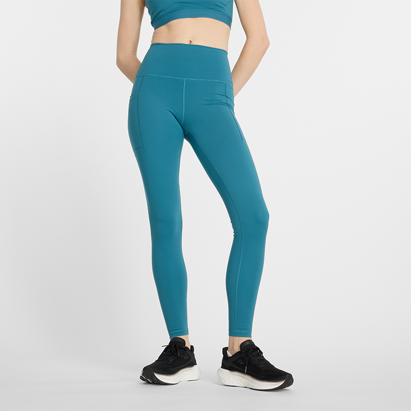 

Dámske legíny New Balance WP41275TEI – modré