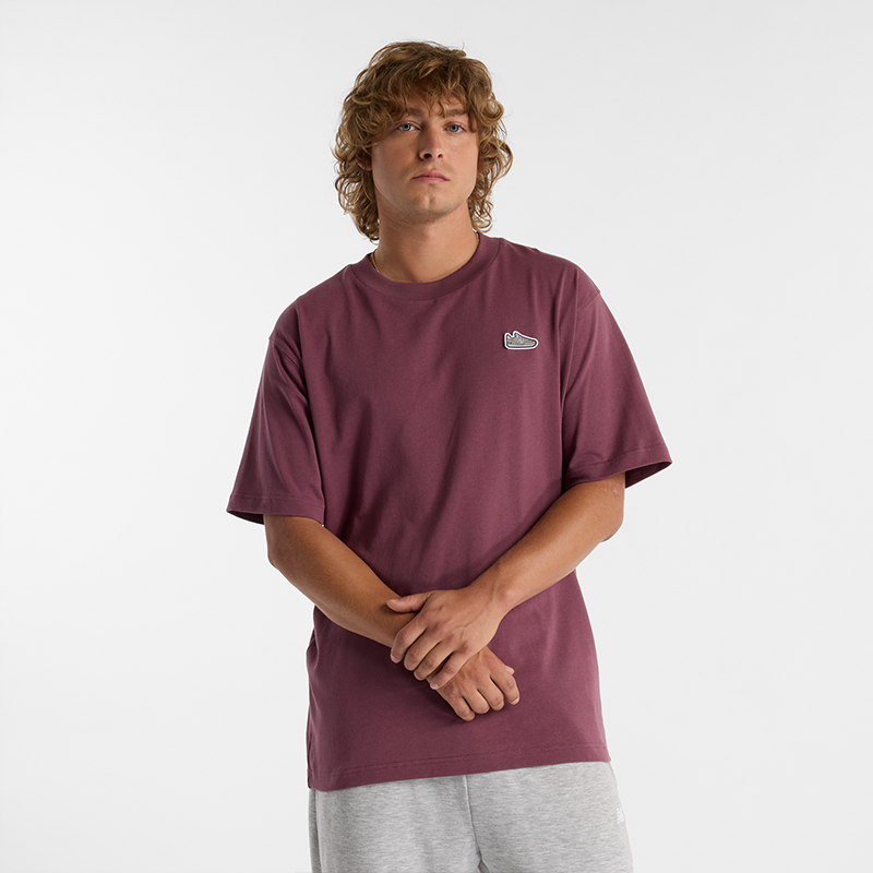 

Pánske tričko New Balance MT51962FDP – bordová