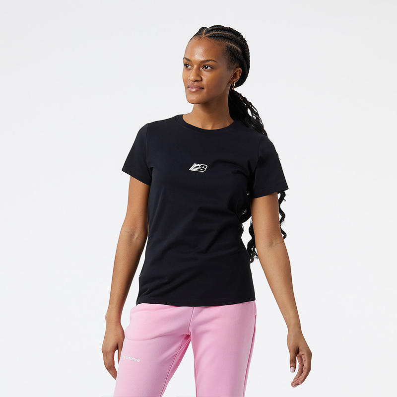 

Dámske tričko New Balance WT23515BK – čierne
