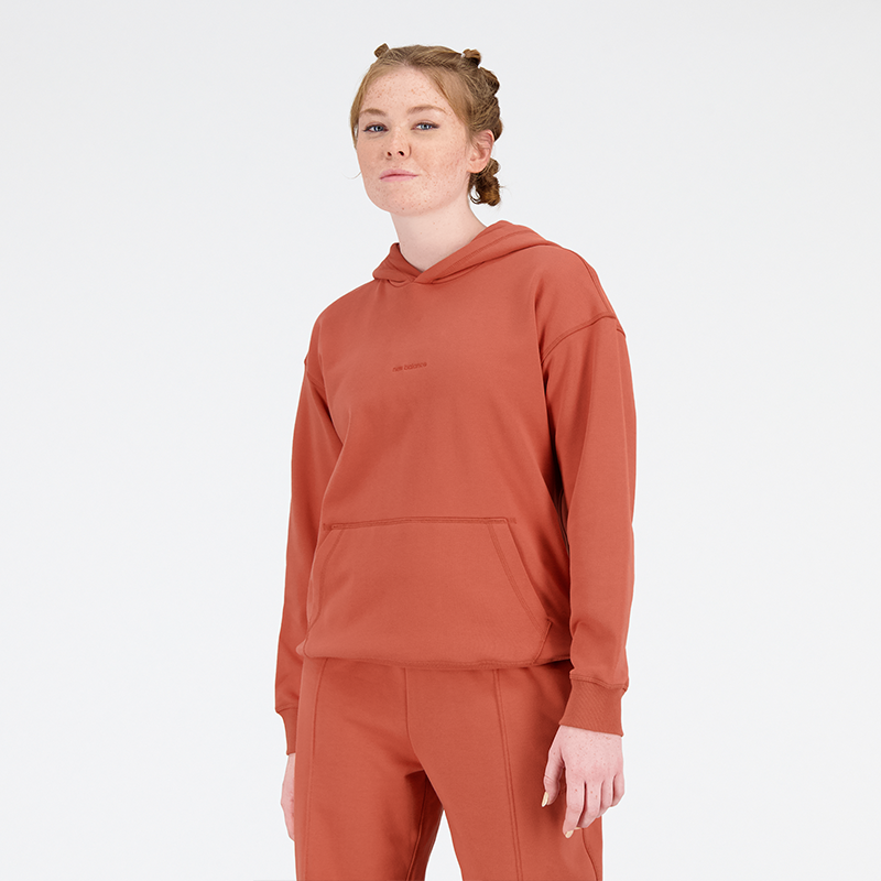 

Dámska mikina New Balance WT23554MHY – oranžová